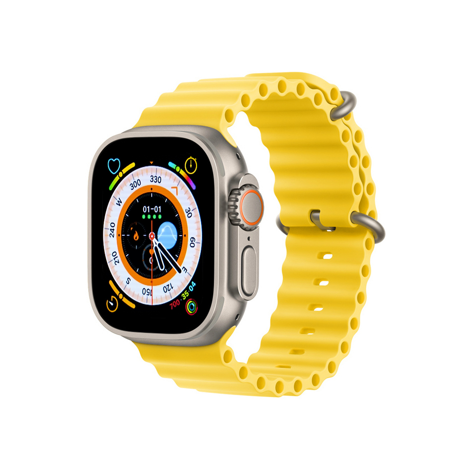 Смарт-часы AURA X4 ProMax 53mm Yellow (SWAX453Y)
