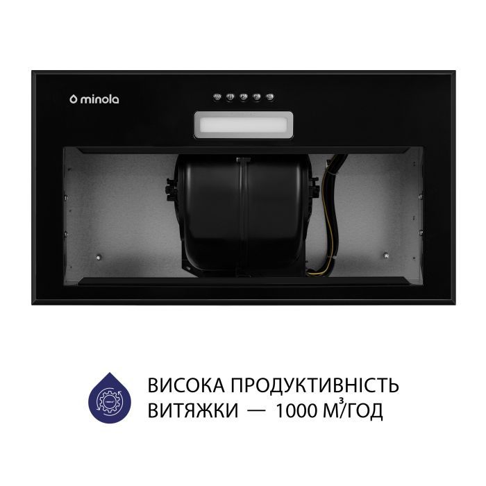 Витяжка кухонна Minola HBI 5614 WH 1000 LED зображення 5