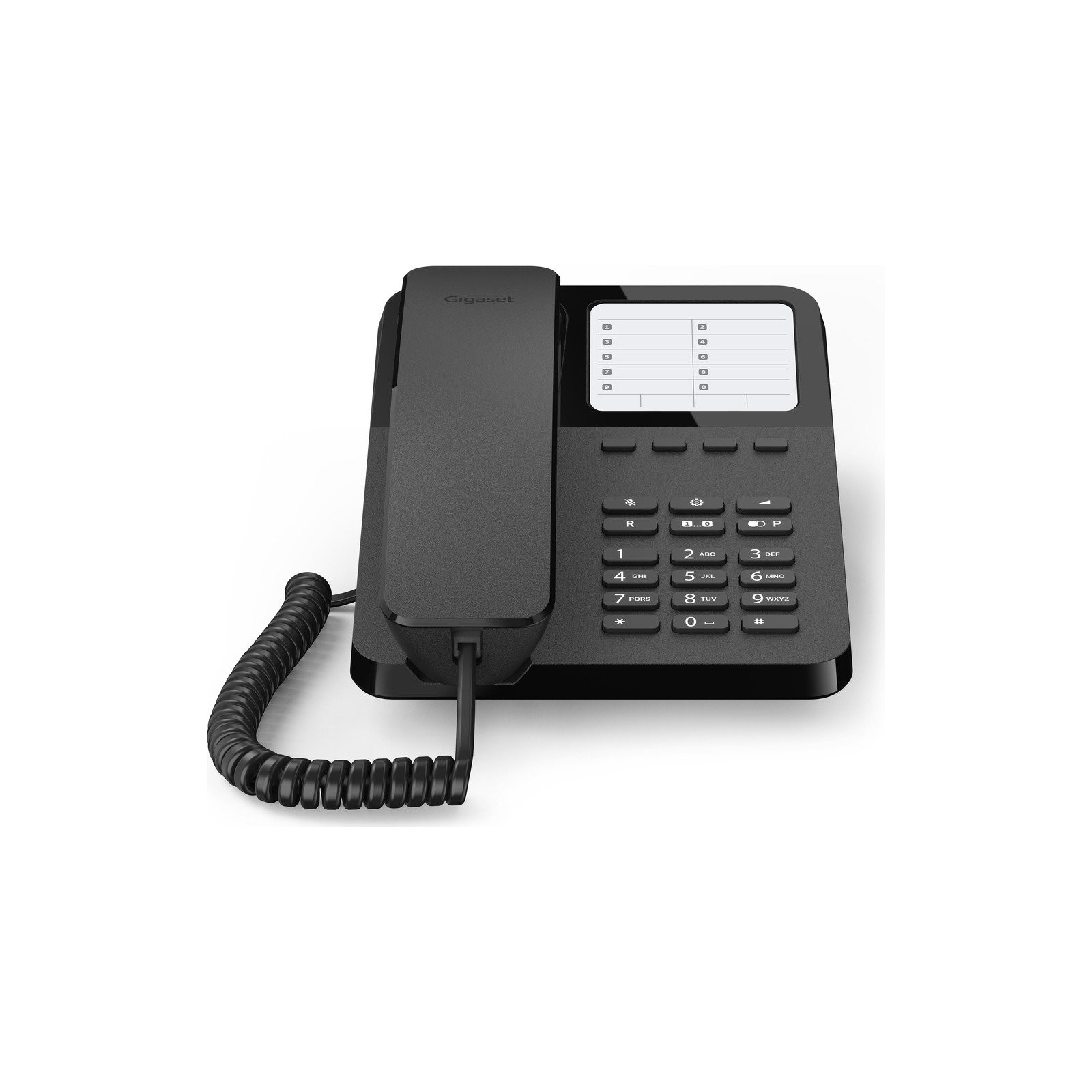 Телефон Gigaset DESK 400 Black (S30054H6538S201) зображення 3