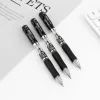 Ручка гелевая Baoke Elite автоматическая с гриппом 0,7 мм черная (PEN-BAO-PC1910-B) изображение 3