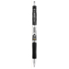 Ручка гелева Baoke Elite автоматична з грипом 0,7 мм чорна (PEN-BAO-PC1910-B)