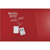Офисная доска Magnetoplan стеклянная магнитно-маркерная 1500x1000 красная Glassboard-Red (13408006) изображение 5