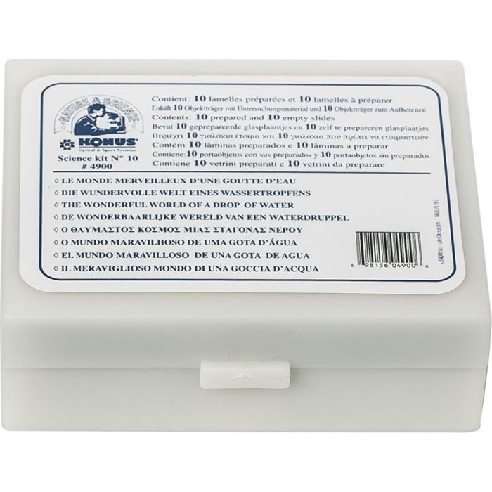 Набір мікропрепаратів Konus Біологія Життя в ґрунті 10 шт (4950) зображення 2