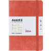 Еженедельник Axent 2024 Partner Soft Nuba 145 х 210, терракотовый (8817-24-57-A)