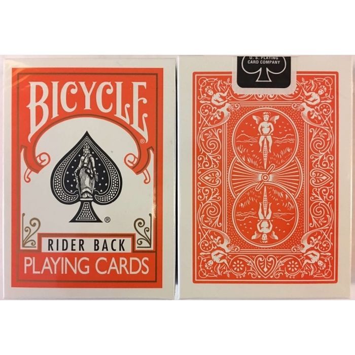 Гральні карти Bicycle Rider Back (Orange) (ВР_КИБРБОД) зображення 4