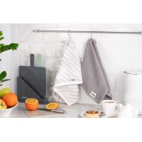 Полотенце Ardesto набор кухонных SuperSoft махровый серый, 2х40х60 см, 100% хлопок (ART4060NS) изображение 2