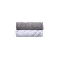 Полотенце Ardesto набор кухонных SuperSoft махровый серый, 2х40х60 см, 100% хлопок (ART4060NS) изображение 3