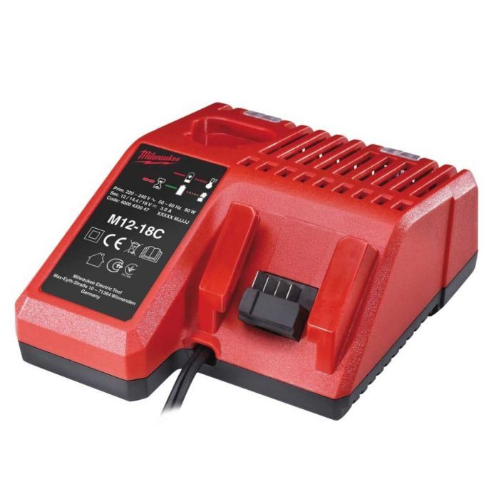 Зарядное устройство для аккумуляторов инструмента Milwaukee M12-18C (4932352959)