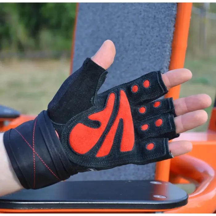 Перчатки для фитнеса MadMax MFG-568 Extreme 2nd edition Black/Red XXL (MFG-568_XXL) изображение 3