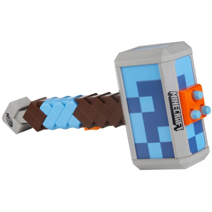 Игрушечное оружие Hasbro Nerf Minecraft Молот Штормландер (F4416) изображение 5
