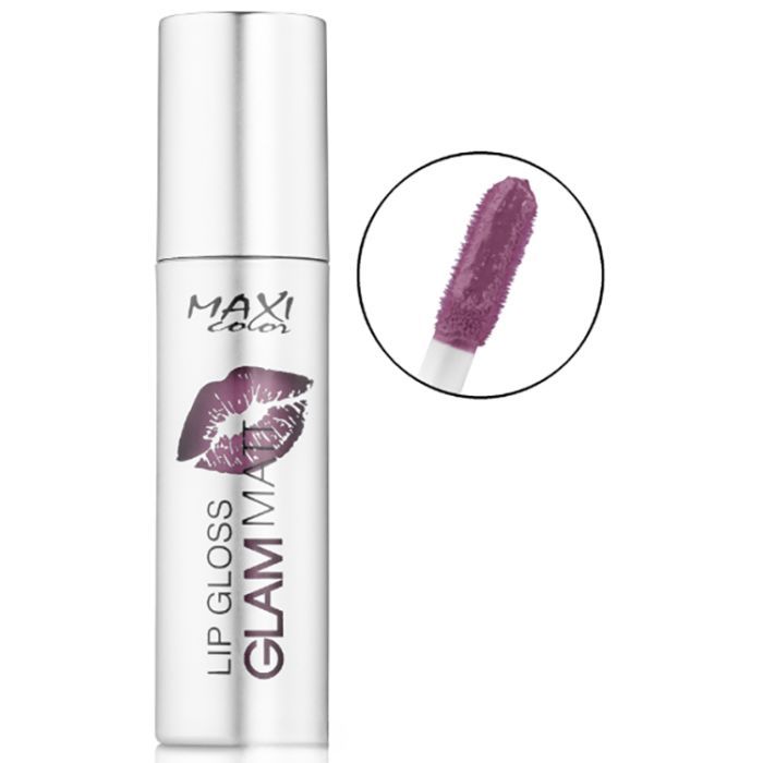 Помада для губ Maxi Color Lip Gloss Glam Matt 07 - Ночная орхидея (4823097100981)