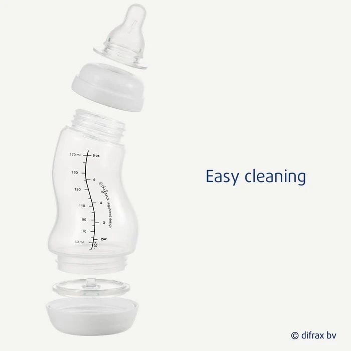 Бутылочка для кормления Difrax S-bottle Natural с силиконовой соской, 170 мл (705 Caramel) изображение 6