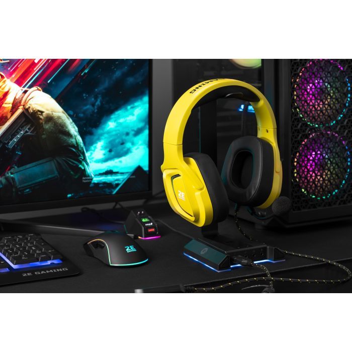 Підставка для гарнітури 2E Gaming GST320 RGB 7.1 USB Black (2E-GST320UB) зображення 10