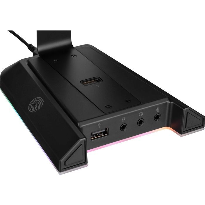 Підставка для гарнітури 2E Gaming GST320 RGB 7.1 USB Black (2E-GST320UB) зображення 5