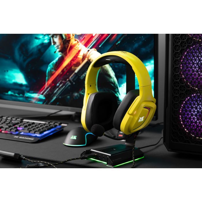 Підставка для гарнітури 2E Gaming GST320 RGB 7.1 USB Black (2E-GST320UB) зображення 9