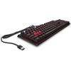 Клавиатура HP OMEN Encoder LED 104key Cherry MX Red USB Black (6YW76AA) изображение 3