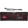 Клавиатура HP OMEN Encoder LED 104key Cherry MX Red USB Black (6YW76AA)