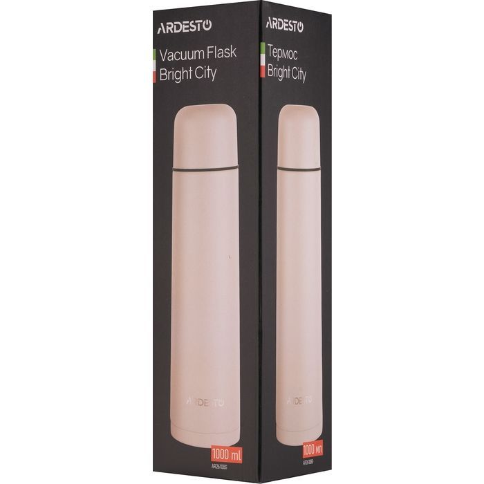 Термос Ardesto Bright City 1000 мл Бежевий (AR2610BG) изображение 5