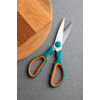 Кухонні ножиці Gusto 21 см Блакитно-помаранчеві (GT-6121) зображення 4
