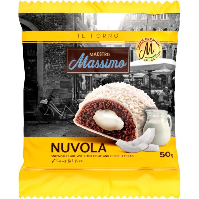 Печиво Maestro Massimo Coconut 50 г (8050705430123)