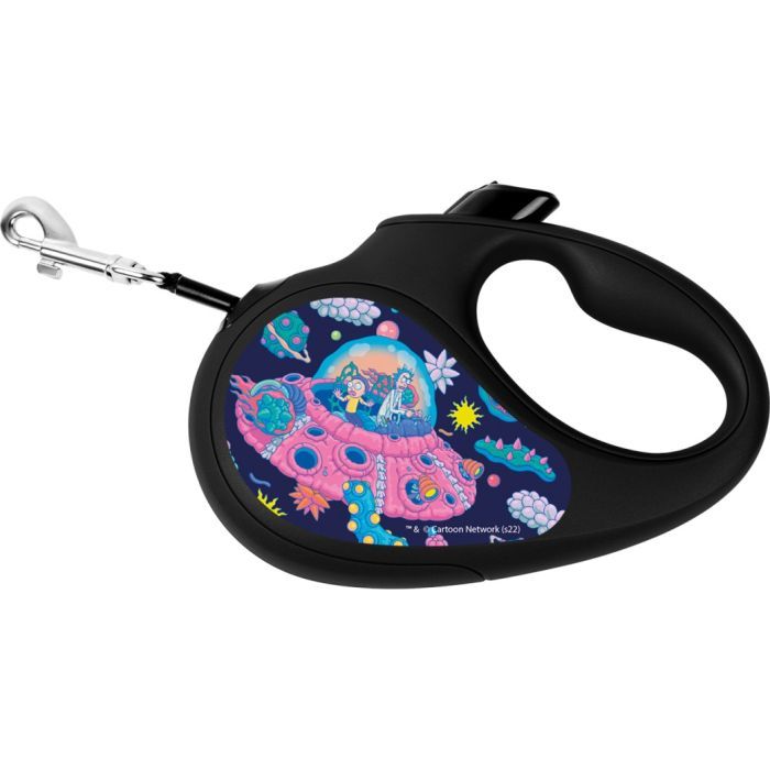Поводок для собак WAUDOG R-leash "Рик и Морти 1" L до 50 кг 5 м черный (8126-0280-01) изображение 2
