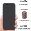 Стекло защитное Drobak Matte Ceramics Anty Spy Apple iPhone 14 Pro (535330) изображение 6
