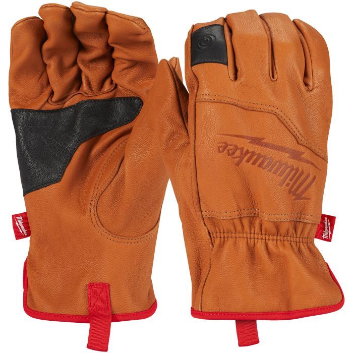 Защитные перчатки Milwaukee кожаные, 11/XXL (4932478126)
