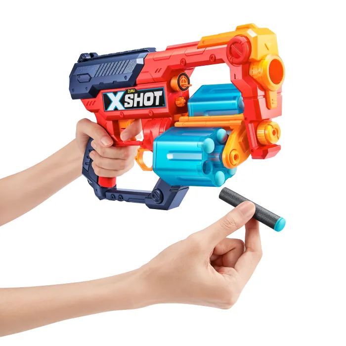 Іграшкова зброя Zuru X-Shot Red Швидкострільний бластер EXCEL Xcess TK-12 (16 патронів) (36436R) зображення 4