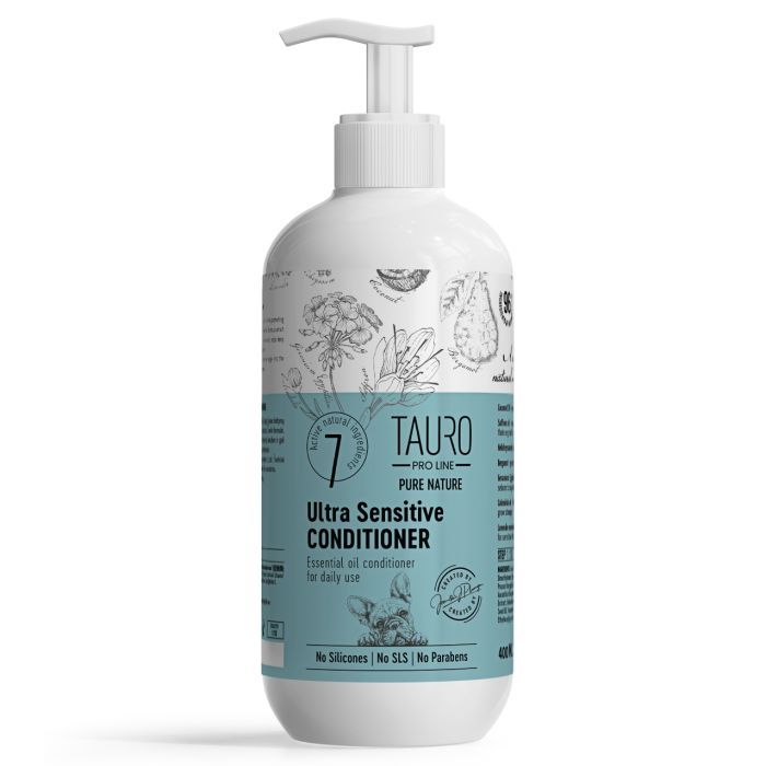 Кондиционер для животных Tauro Pro Line Pure Nature Ultra Sensitive 400 мл (TPL63467)