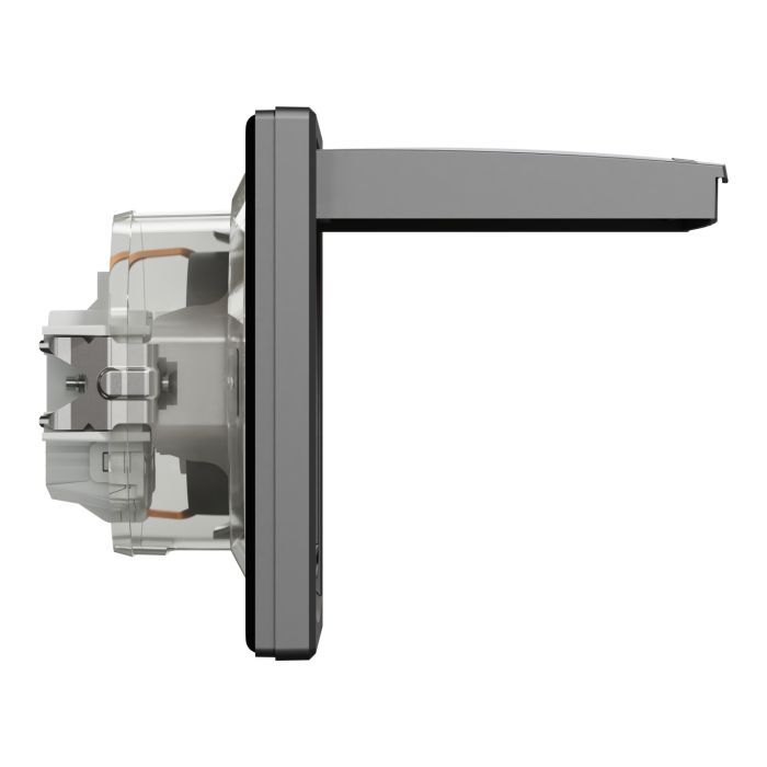 Розетка Schneider Electric ASFORA IP44, антрацит (EPH3100371) изображение 3