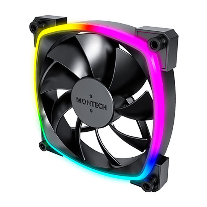 Кулер для корпуса MONTECH AX120 PWM BLACK изображение 3