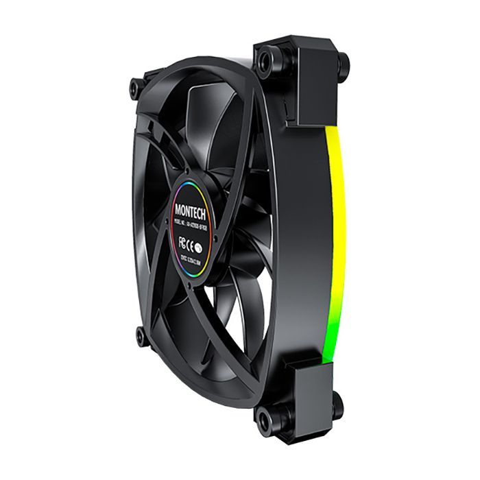 Кулер для корпуса MONTECH AX120 PWM BLACK изображение 6