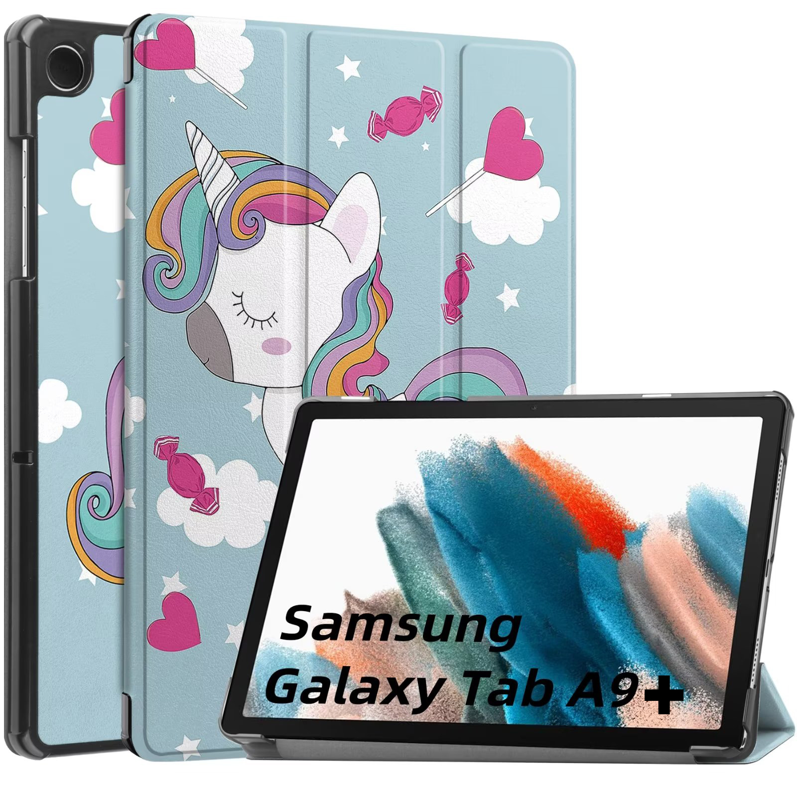 Чехол для планшета BeCover Smart Case Samsung Tab A9 Plus SM-X210/SM-X215/SM-X216 11.0" Fairy (710315) изображение 4
