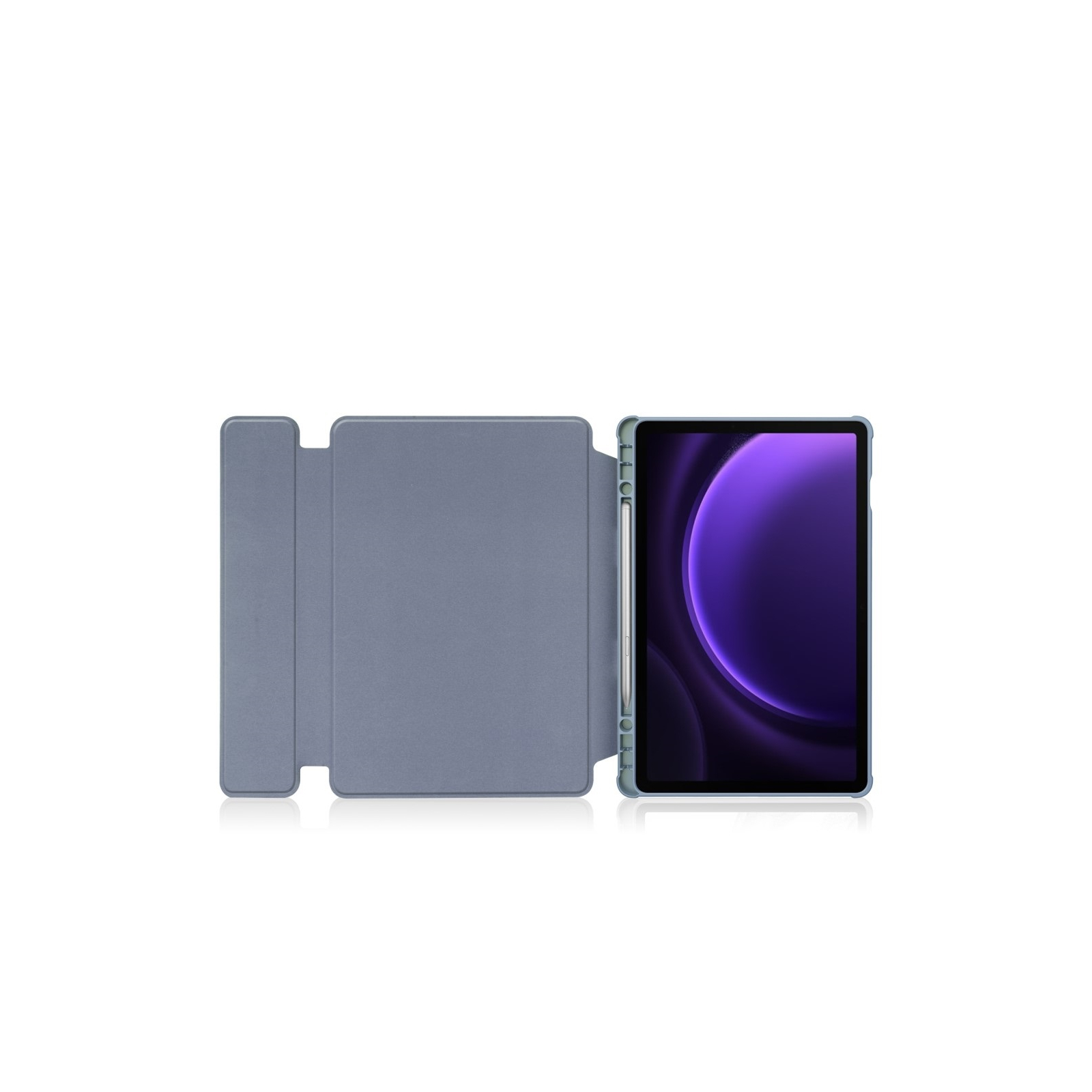 Чехол для планшета BeCover 360° Rotatable Samsung Tab S9 (SM-X710/SM-X716)/S9 FE (SM-X510/SM-X516B) 11.0" Dark Green (710434) изображение 4