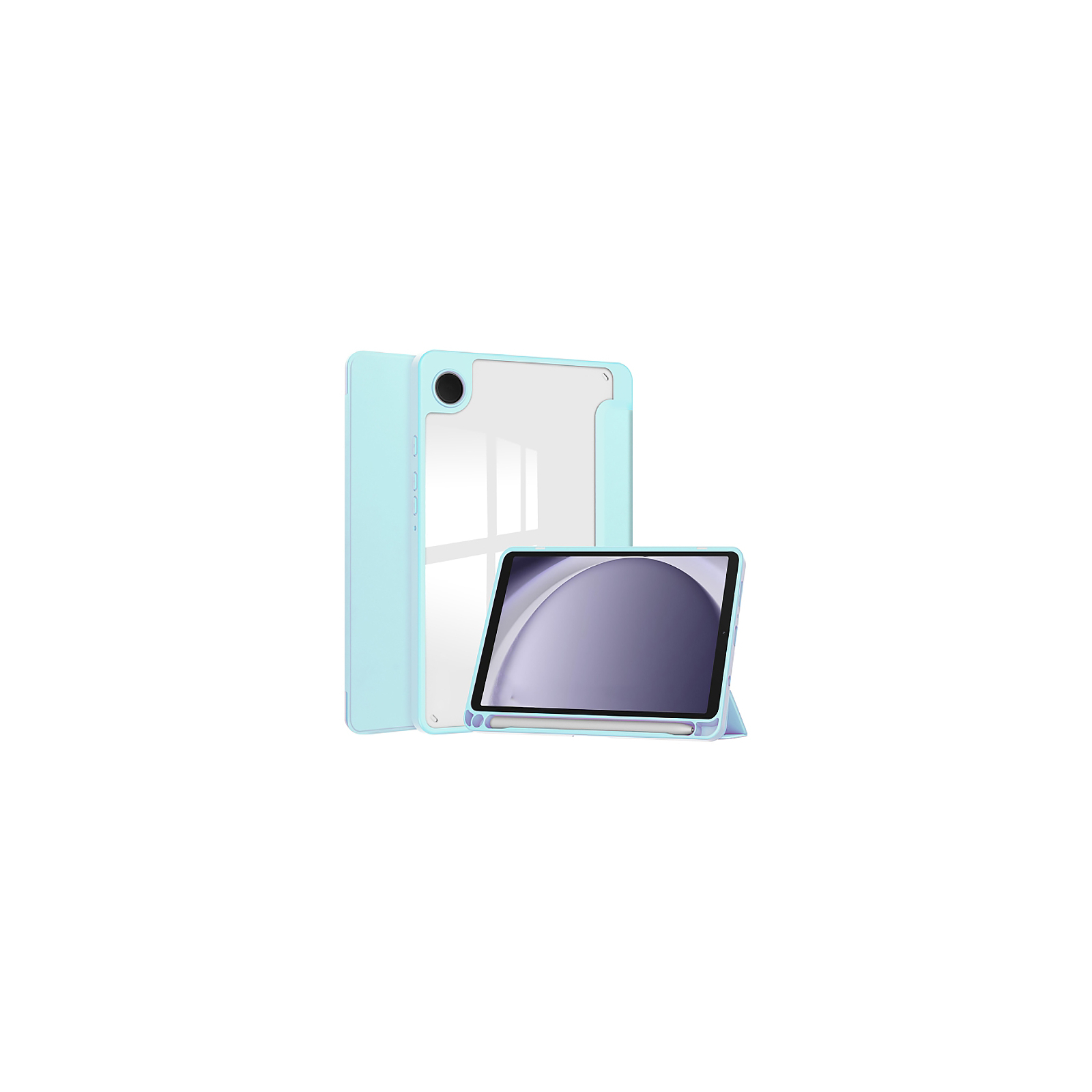 Чохол до планшета BeCover Soft Edge stylus holder Samsung Tab A9 SM-X115 8.7" Light Blue (710358) зображення 2