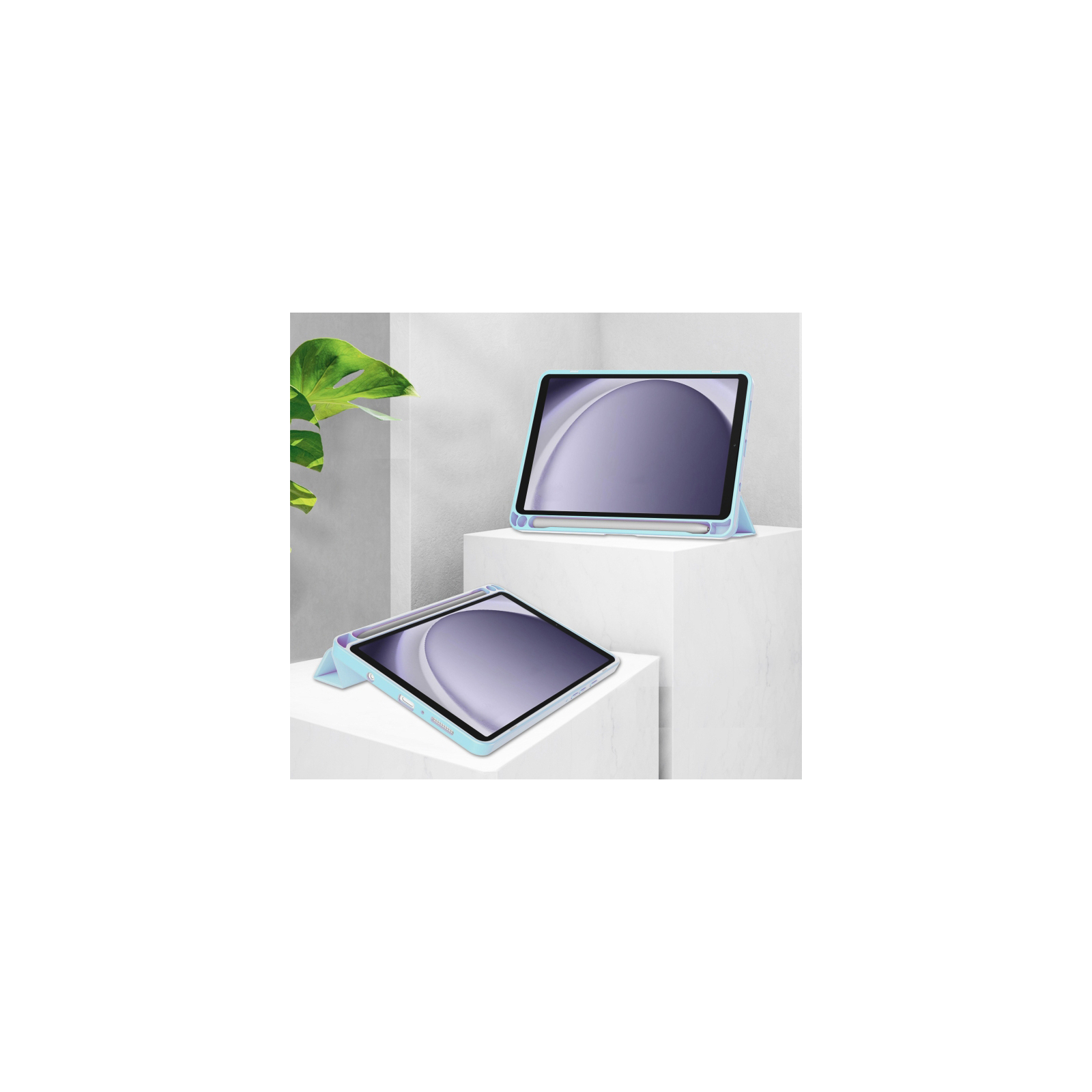 Чохол до планшета BeCover Soft Edge stylus holder Samsung Tab A9 SM-X115 8.7" Dark Green (710357) зображення 7