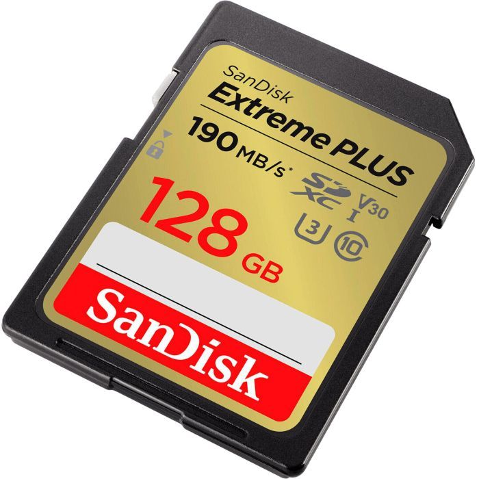 Карта памяти SanDisk 128GB SDXC class 10 UHS-I U3 4K Extreme Plus (SDSDXWA-128G-GNCIN) изображение 3