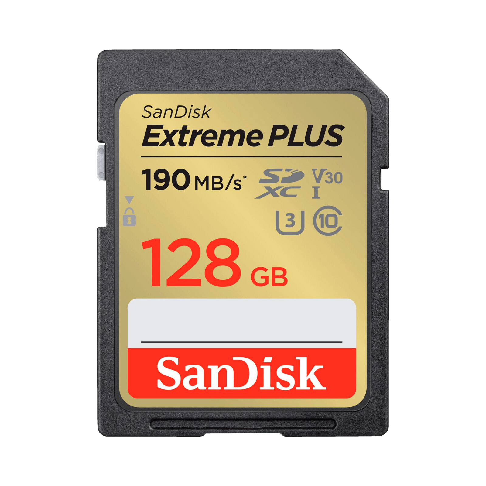Карта пам'яті SanDisk 128GB SDXC class 10 UHS-I U3 4K Extreme Plus (SDSDXWA-128G-GNCIN)