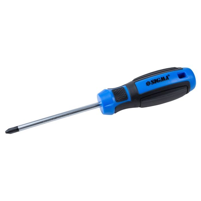 Отвертка Sigma крестовая PH 2x100мм CrV Mega (4009411) изображение 2