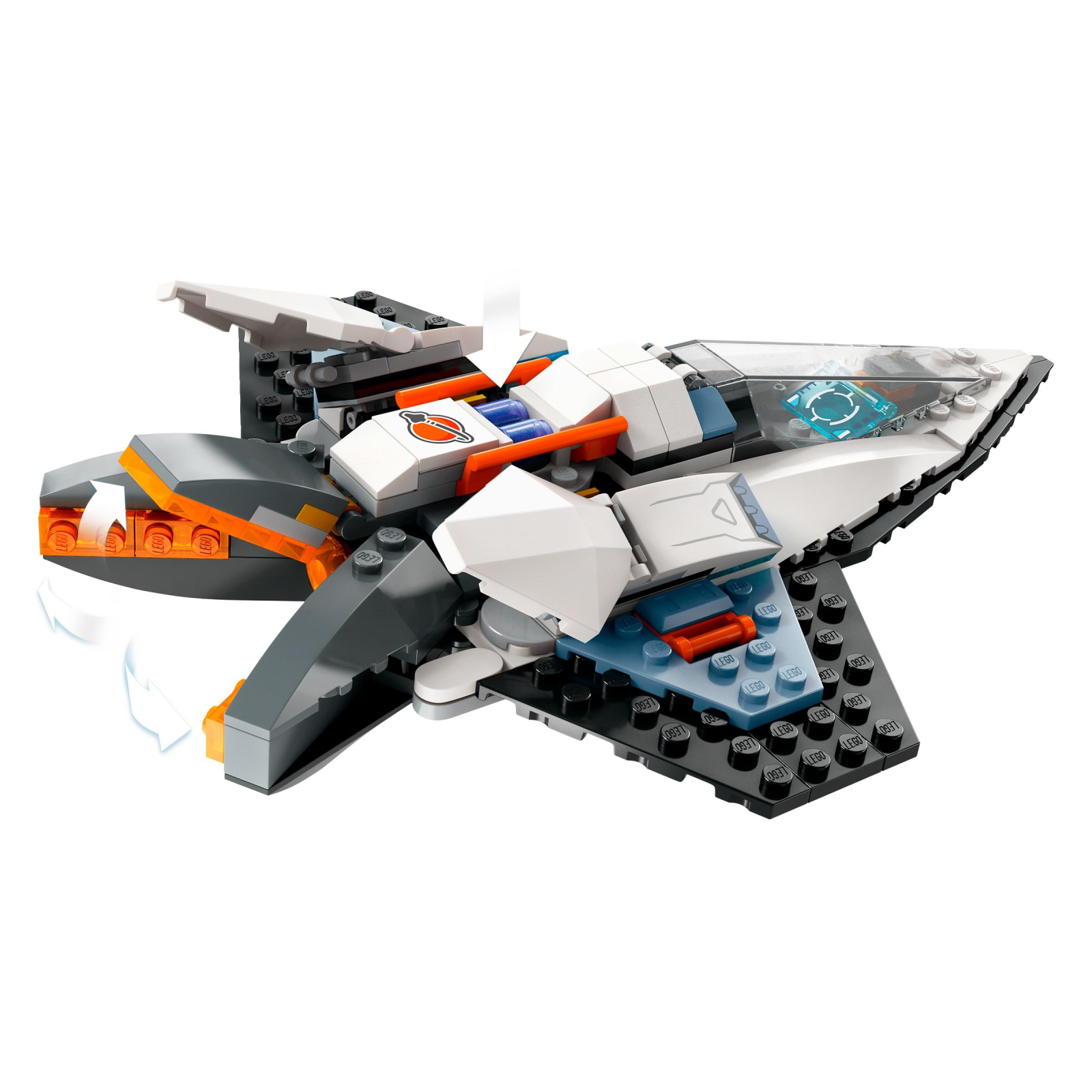 Конструктор LEGO City Міжзоряний космічний корабель 240 деталей (60430) зображення 4