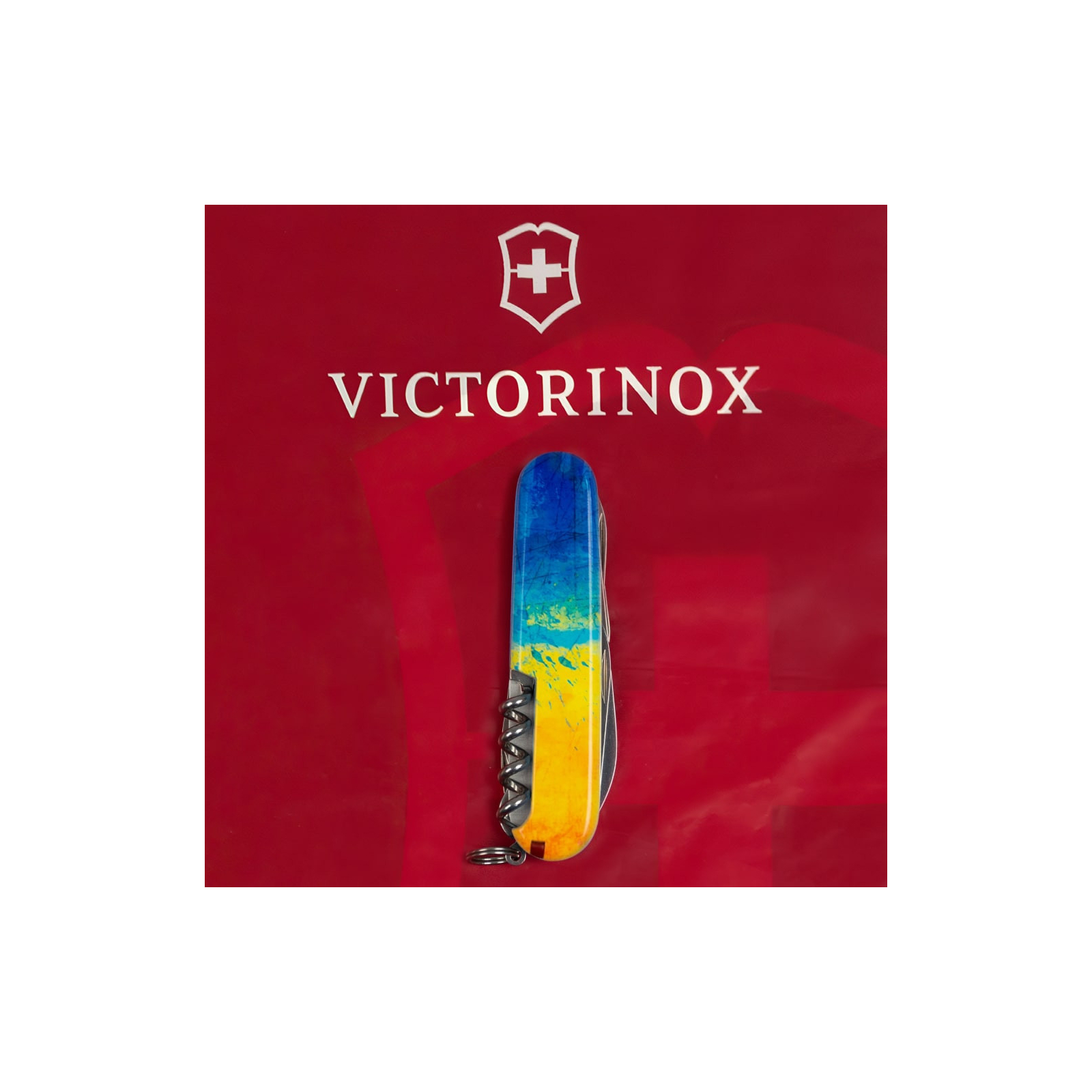 Ніж Victorinox Climber Ukraine Жовто-синій малюнок (1.3703.7_T3100p) зображення 10