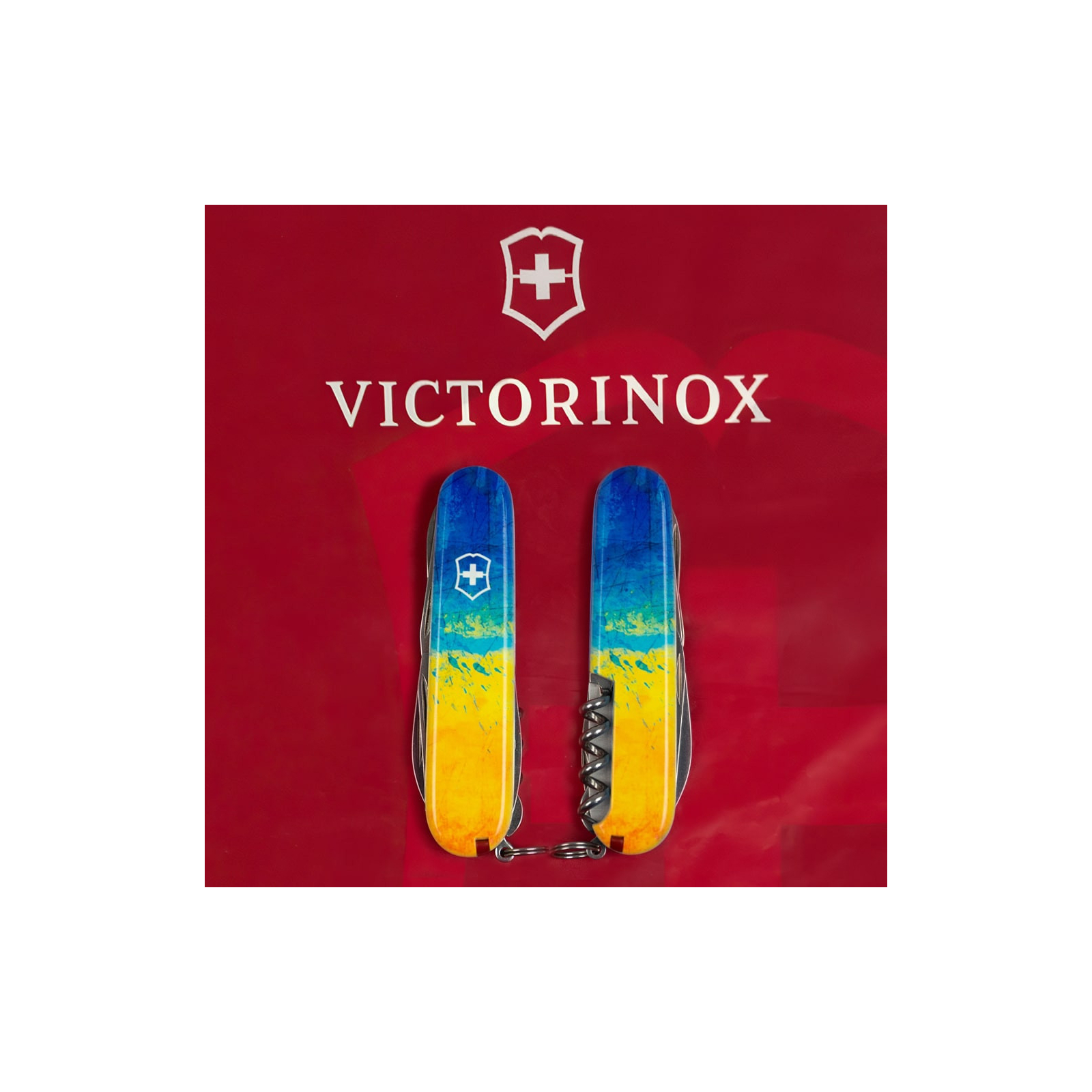 Ніж Victorinox Climber Ukraine Жовто-синій малюнок (1.3703.7_T3100p) зображення 11