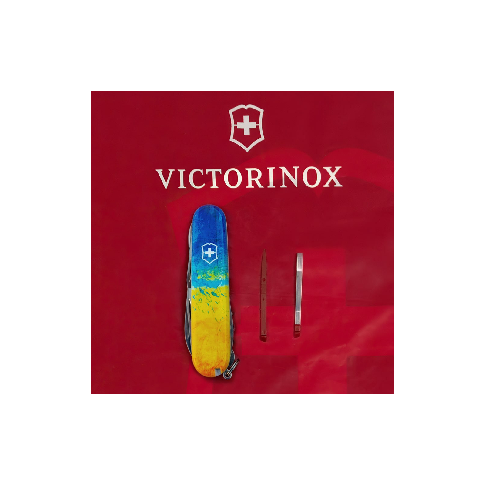 Ніж Victorinox Climber Ukraine Жовто-синій малюнок (1.3703.7_T3100p) зображення 6