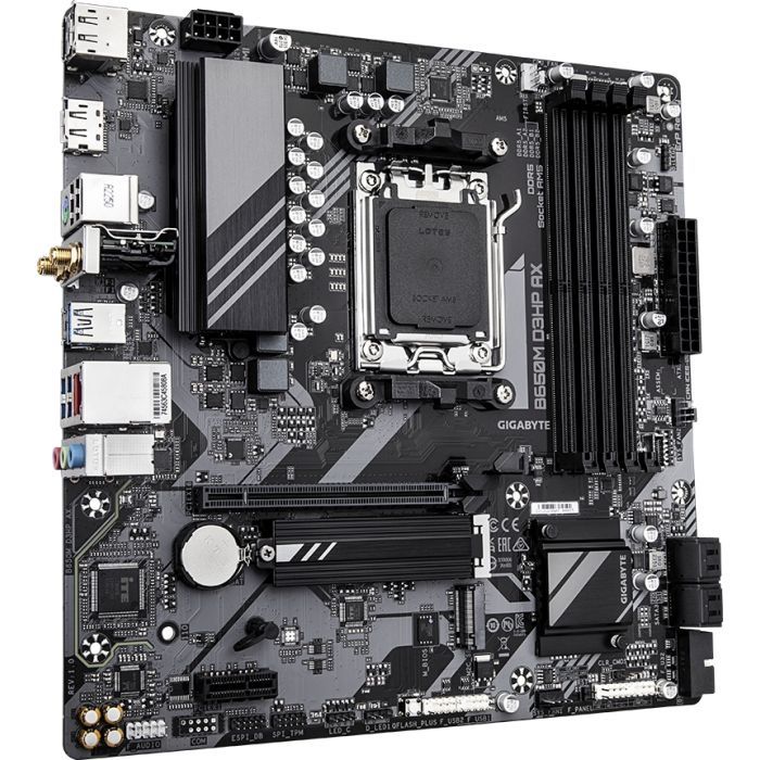 Материнская плата GIGABYTE B650M D3HP AX изображение 2