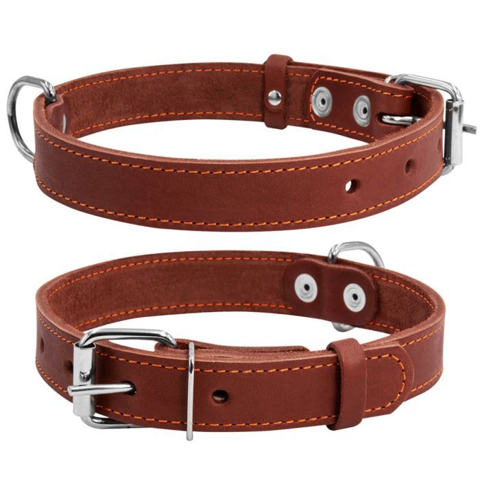 Нашийник для тварин Collar одинарний Ш 25 мм Д 38-50 см чорний (02191) зображення 2