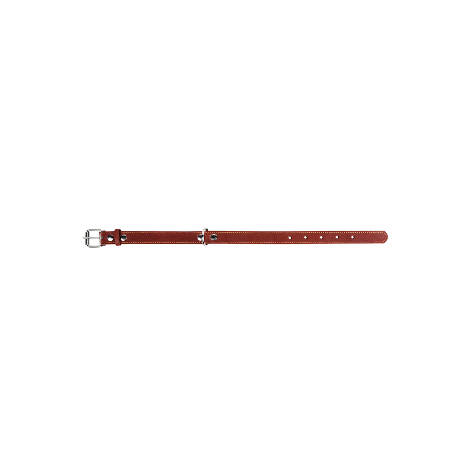 Ошейник для животных Collar одинарный Ш 25 мм Д 38-50 см коричневый (02196)