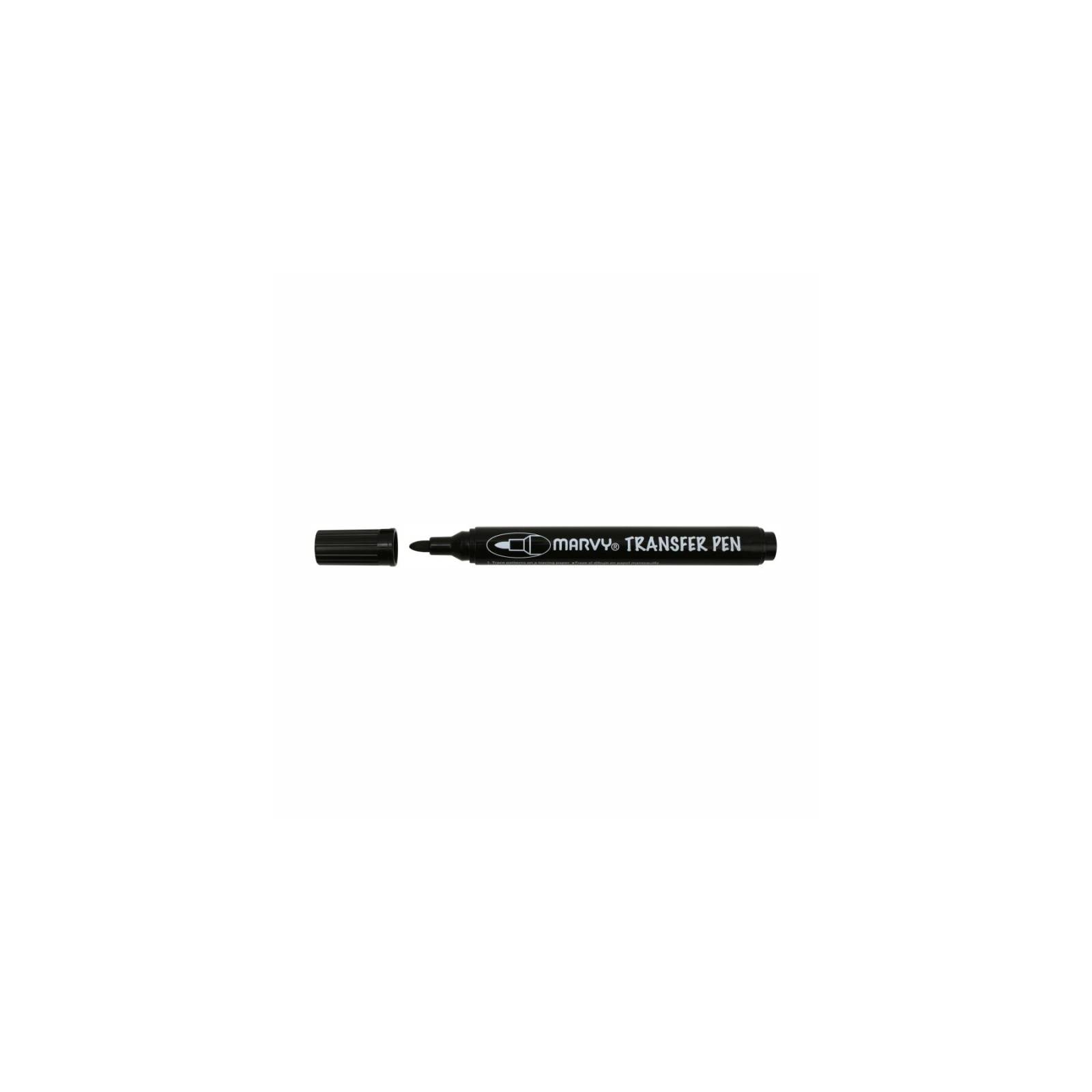 Художественный маркер Marvy Черный, для термопереноса на ткань, 1,5 мм, Transfer Pen, 922 (752481922011)