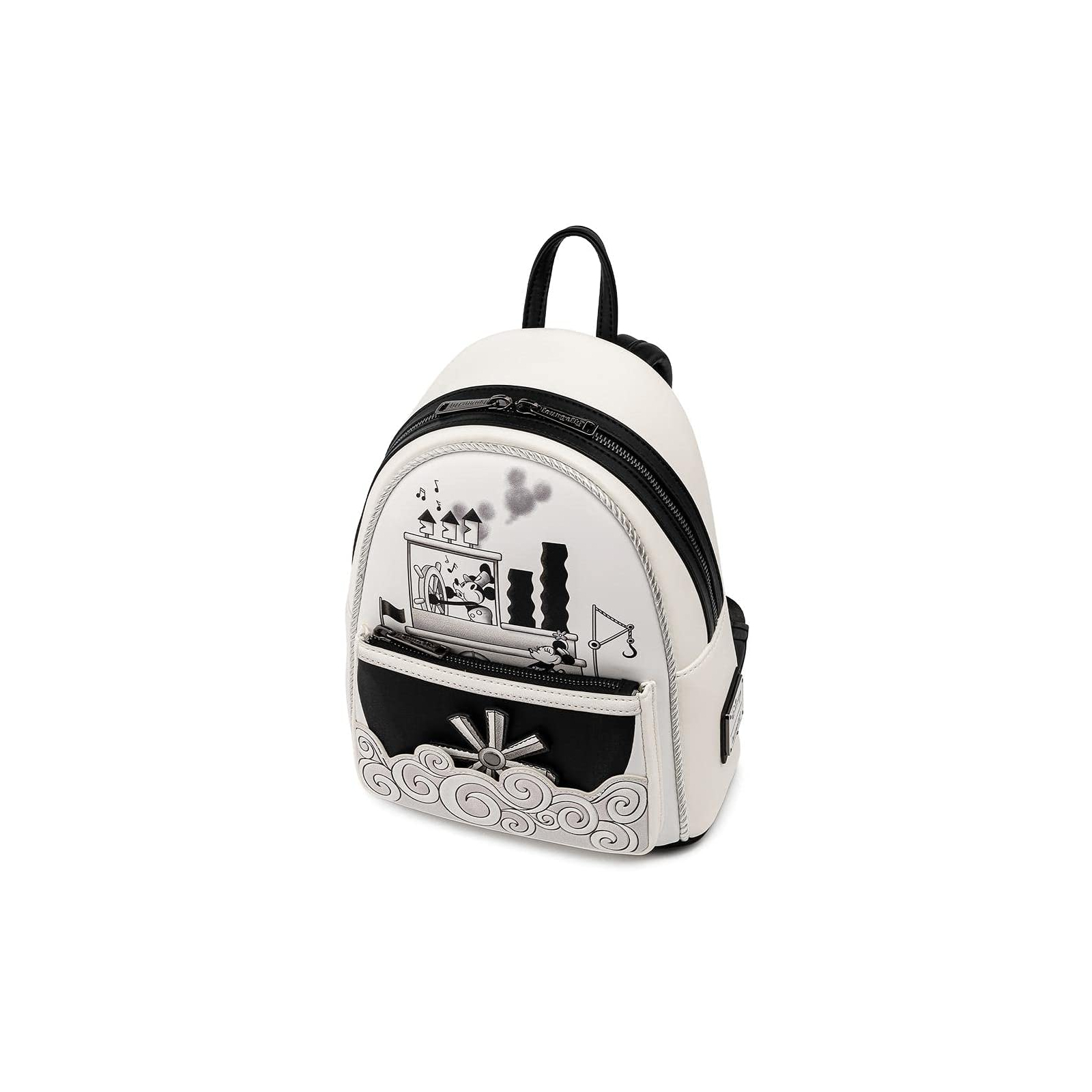 Рюкзак шкільний Loungefly Disney - Mickey Mouse Steamboat Willie Music Cruise Mini Backpack (WDBK1657) зображення 4