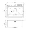 Мойка кухонная Nett NS-5747 изображение 6