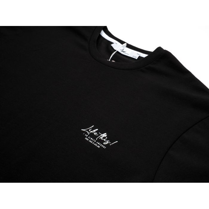 Футболка детская A-Yugi базовая (7145.03-158B-black) изображение 3